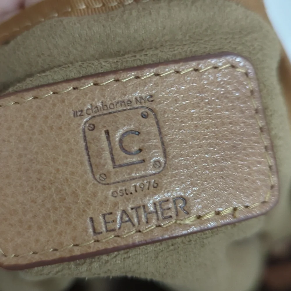 Liz Claiborne Leather Purse Bag - Picture 10 of 10